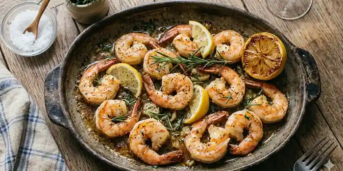 Foto da receita de Camarão na Manteiga e Limão: Receita Fácil, Rápida e Deliciosa