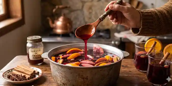 Foto da receita de Receita de Vinho Quente Tradicional (O Famoso Quentão)